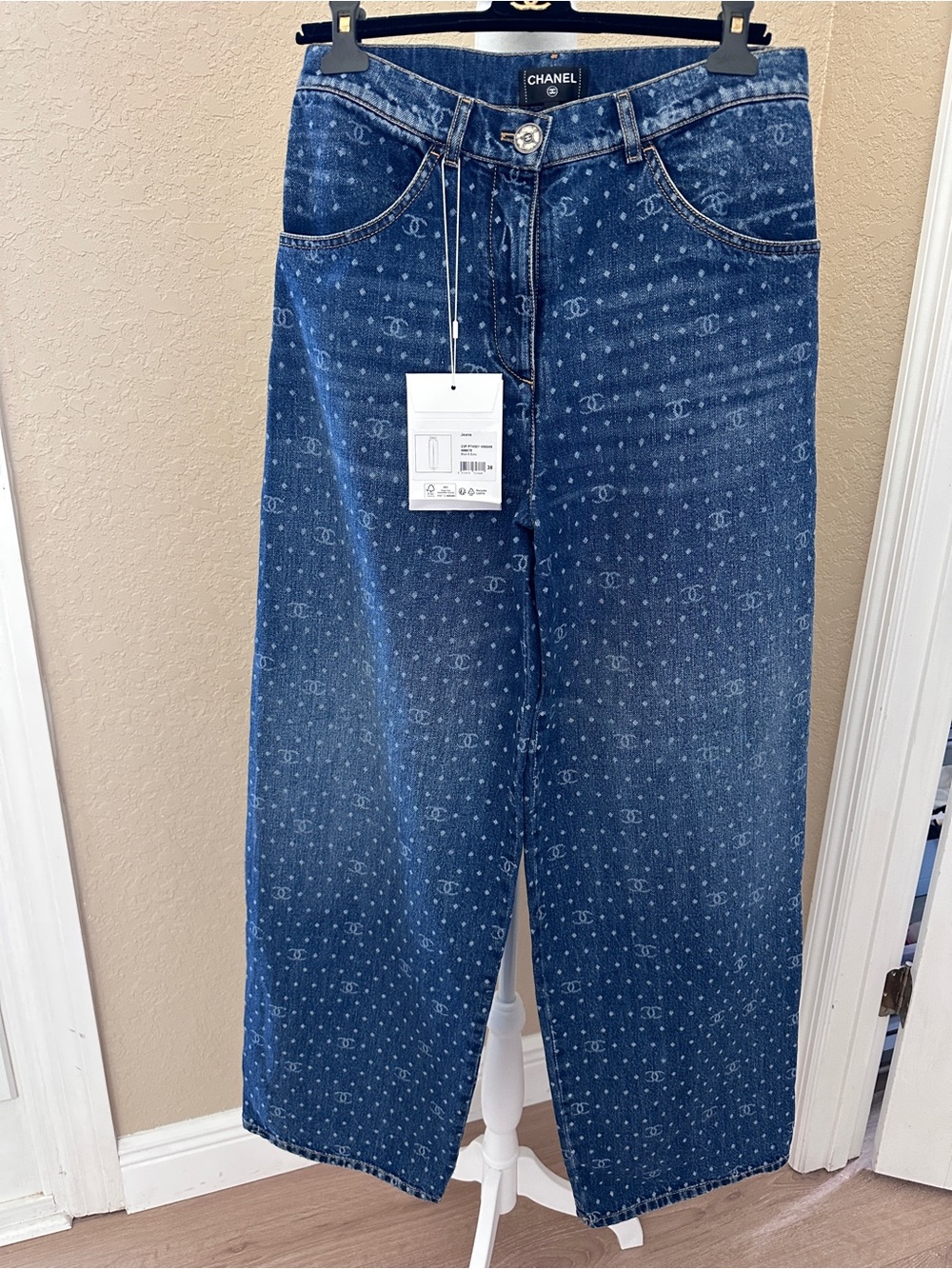 CHANEL Denim Deep Blue Monogram✨